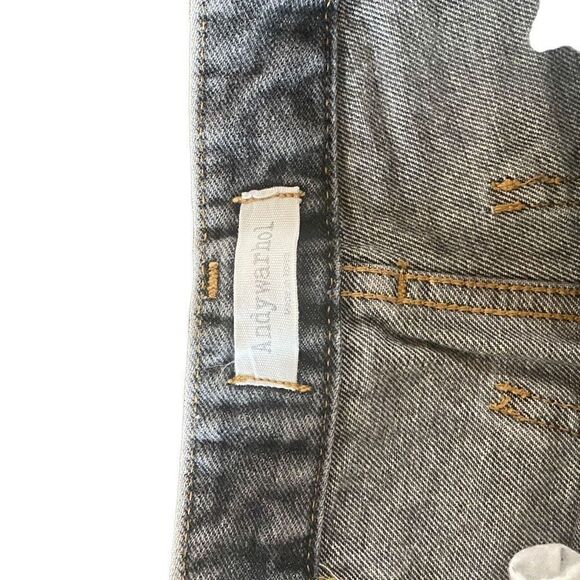 Andywarhol jean size 26 High-rise wide leg cropped Art - Picture 4 of 8